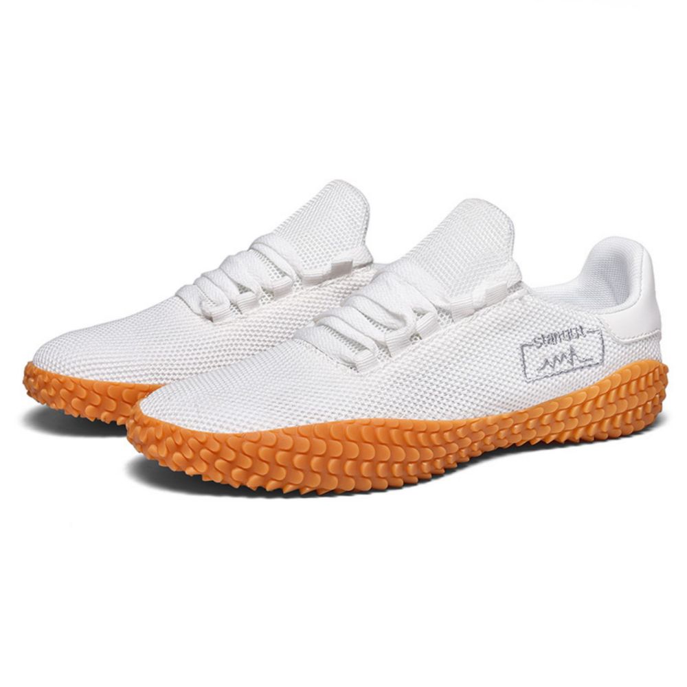 Men's Sneakers Barefoot Lightweight Shoes(White Size US10=US44 ) Main image