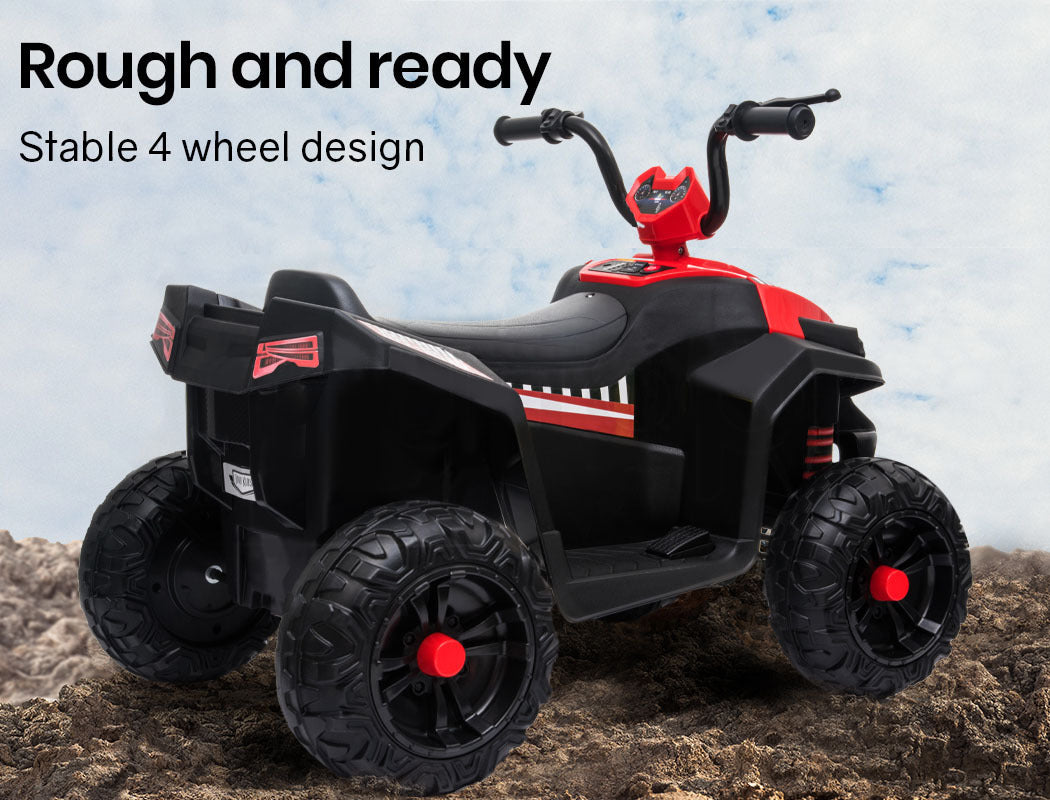 ROVO KIDS Electric Ride-On ATV Quad Bike Toy Boys Toddler Battery Motorised Car Secondary image