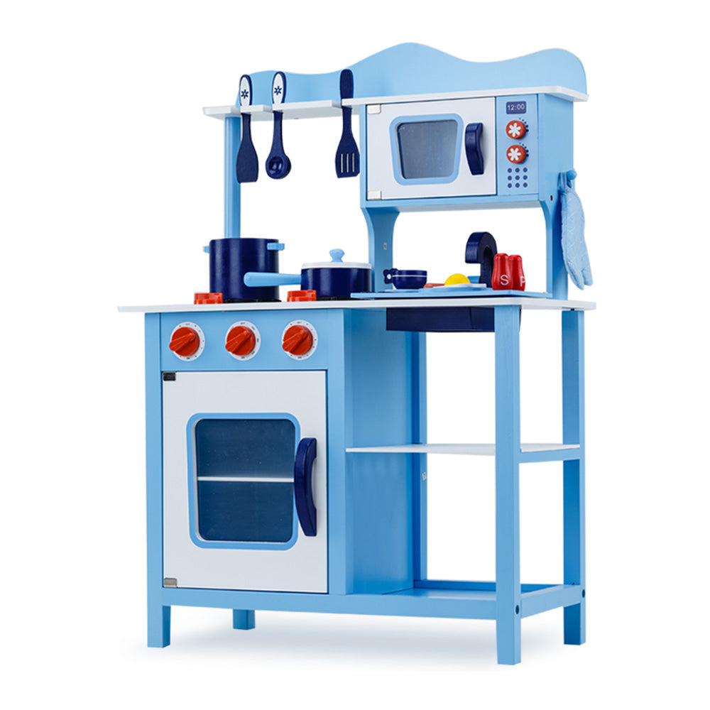 ROVO KIDS Wooden Kitchen Pretend Play Set Toy Children Cooking Home Cookware Main image