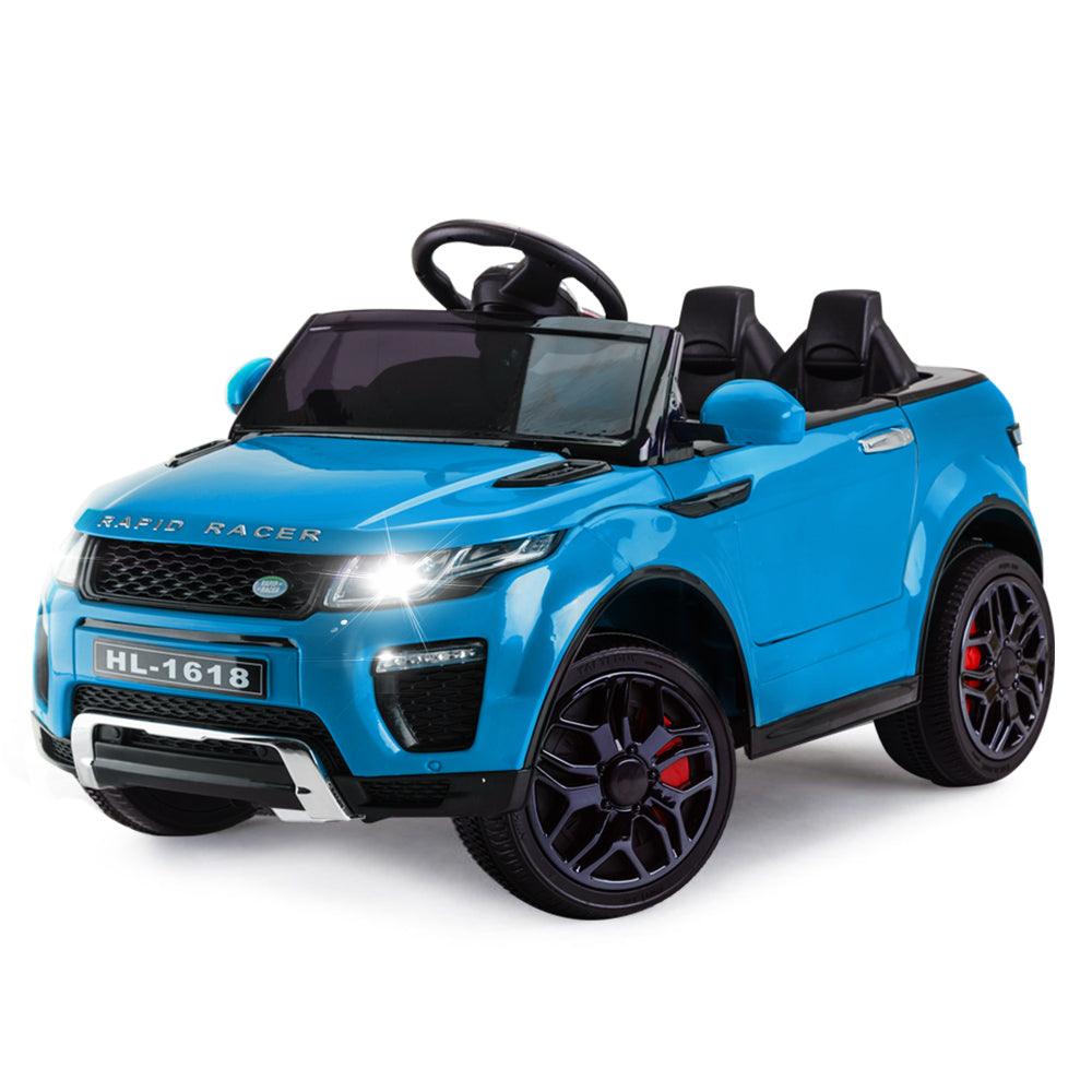 ROVO KIDS Ride-On Car Electric Battery Childrens Toy Powered w/ Remote 12V Blue Main image