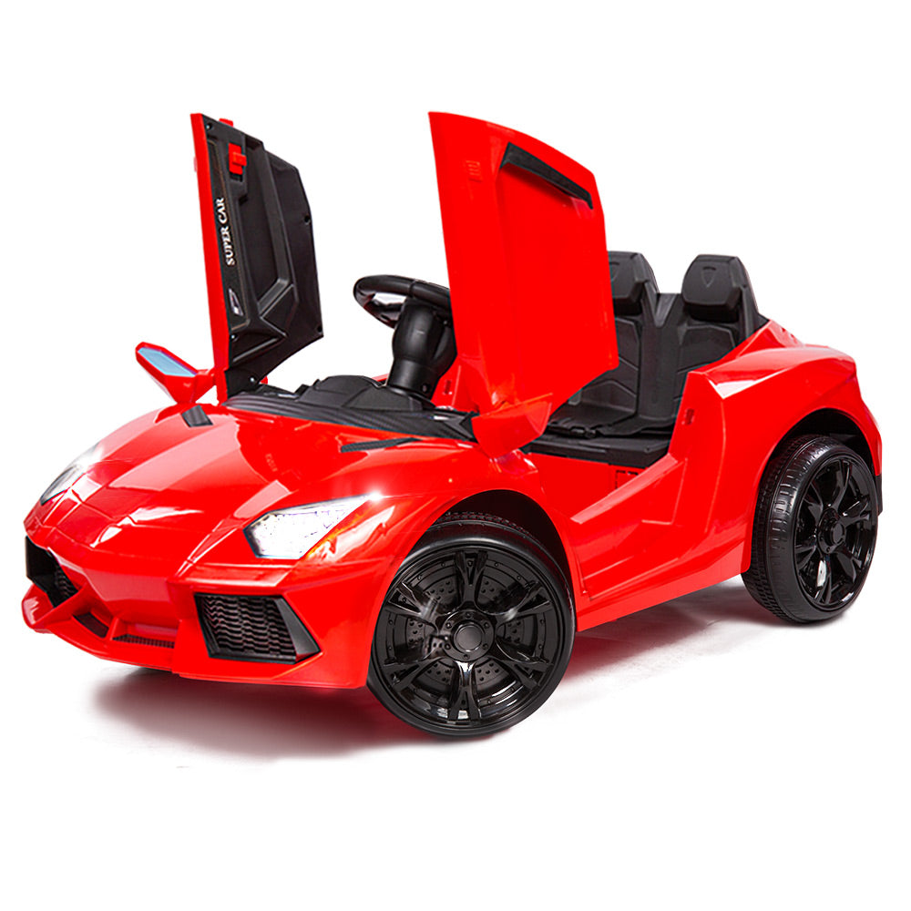 ROVO KIDS Ride-On Car LAMBORGHINI Inspired - Electric Toy Battery Remote Red Main image