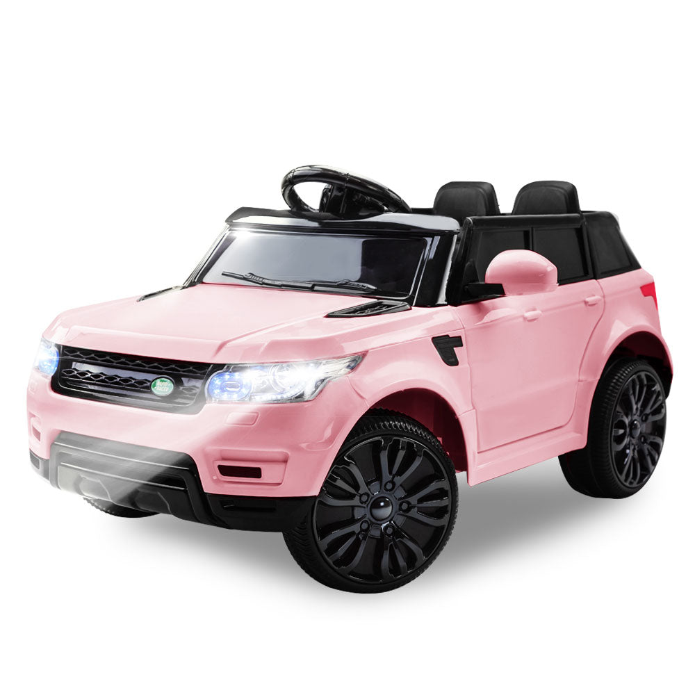 ROVO KIDS Ride-On Car Electric Battery Childrens Toy Powered w/ Remote 12V Pink Main image