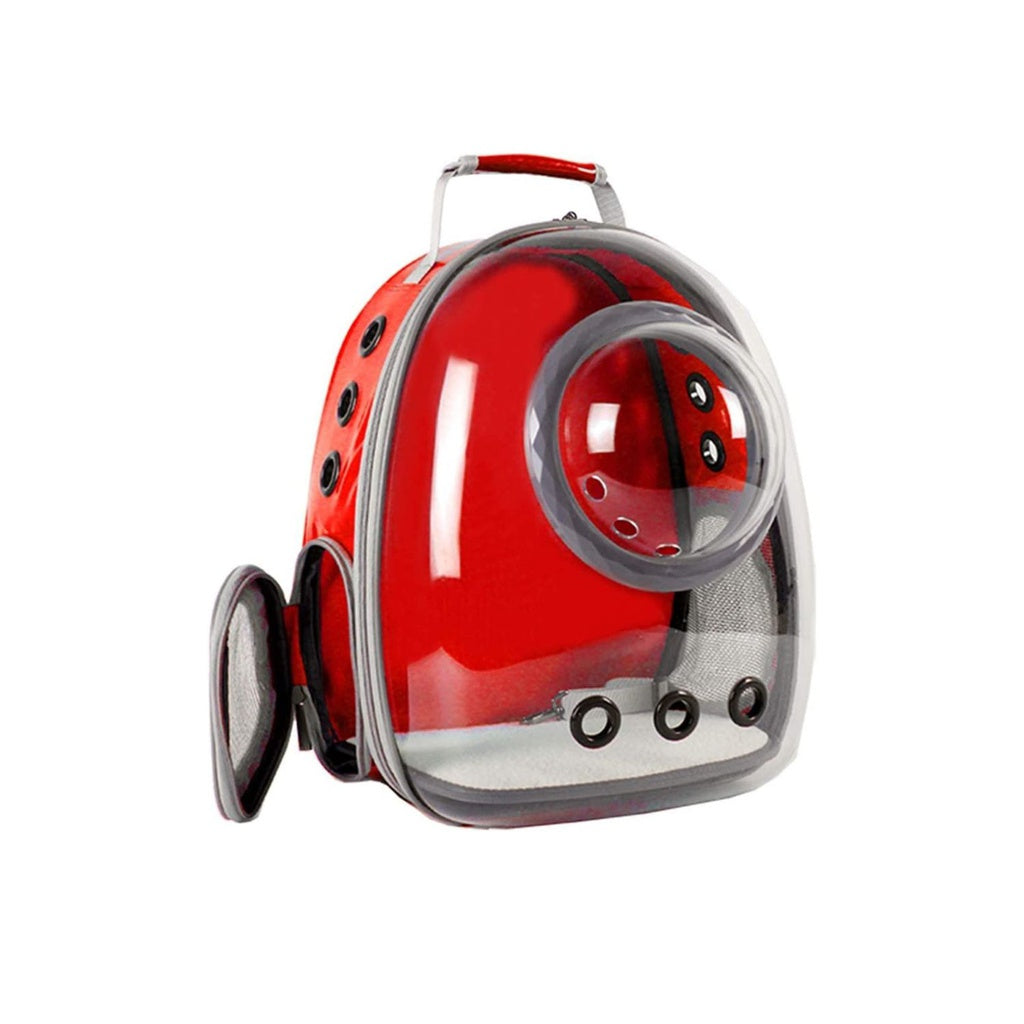 Floofi Space Capsule Backpack - Model 2 (Red) Main image