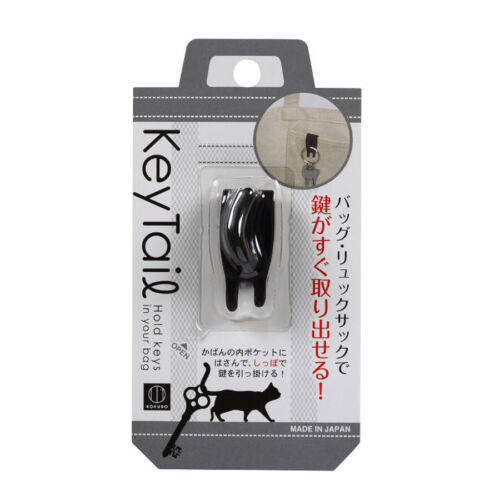 [10-PACK] KOKUBO Japan Key Hook Black Cat Main image