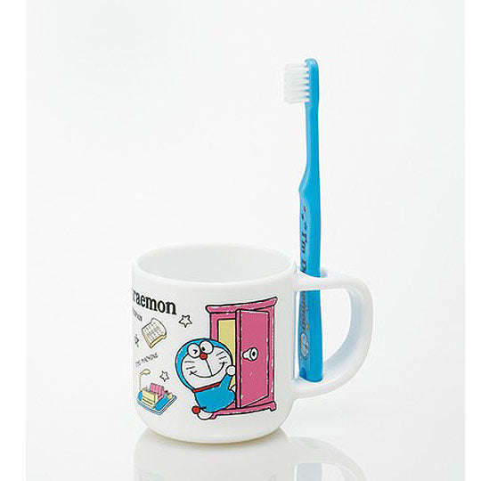 [6-PACK] Skater Japan Tooth Brush and Cup Set( 2 Styles Available ) Doraemon Secondary image