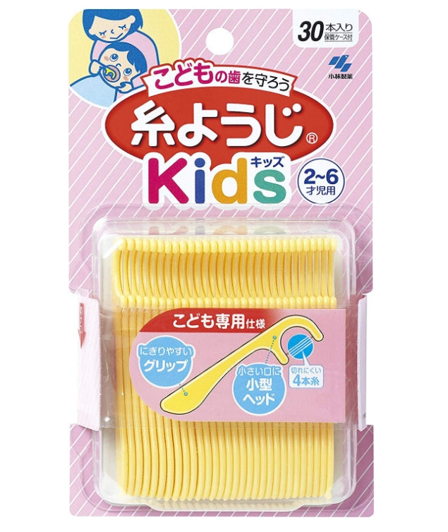 [6-PACK] KOBAYASHI Japan Children Dental Floss Holders 30 Holders Main image
