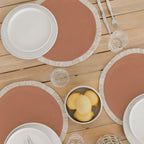 Round Placemat-Solid-Clay-40cm