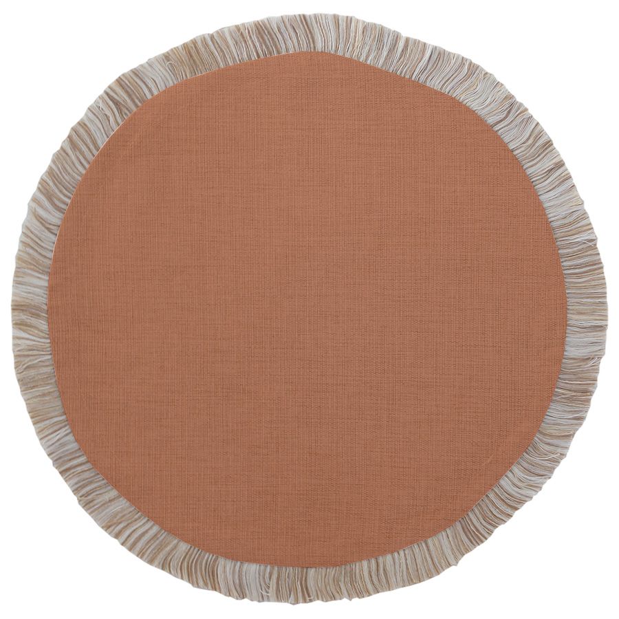 Round Placemat-Solid-Clay-40cm Main image