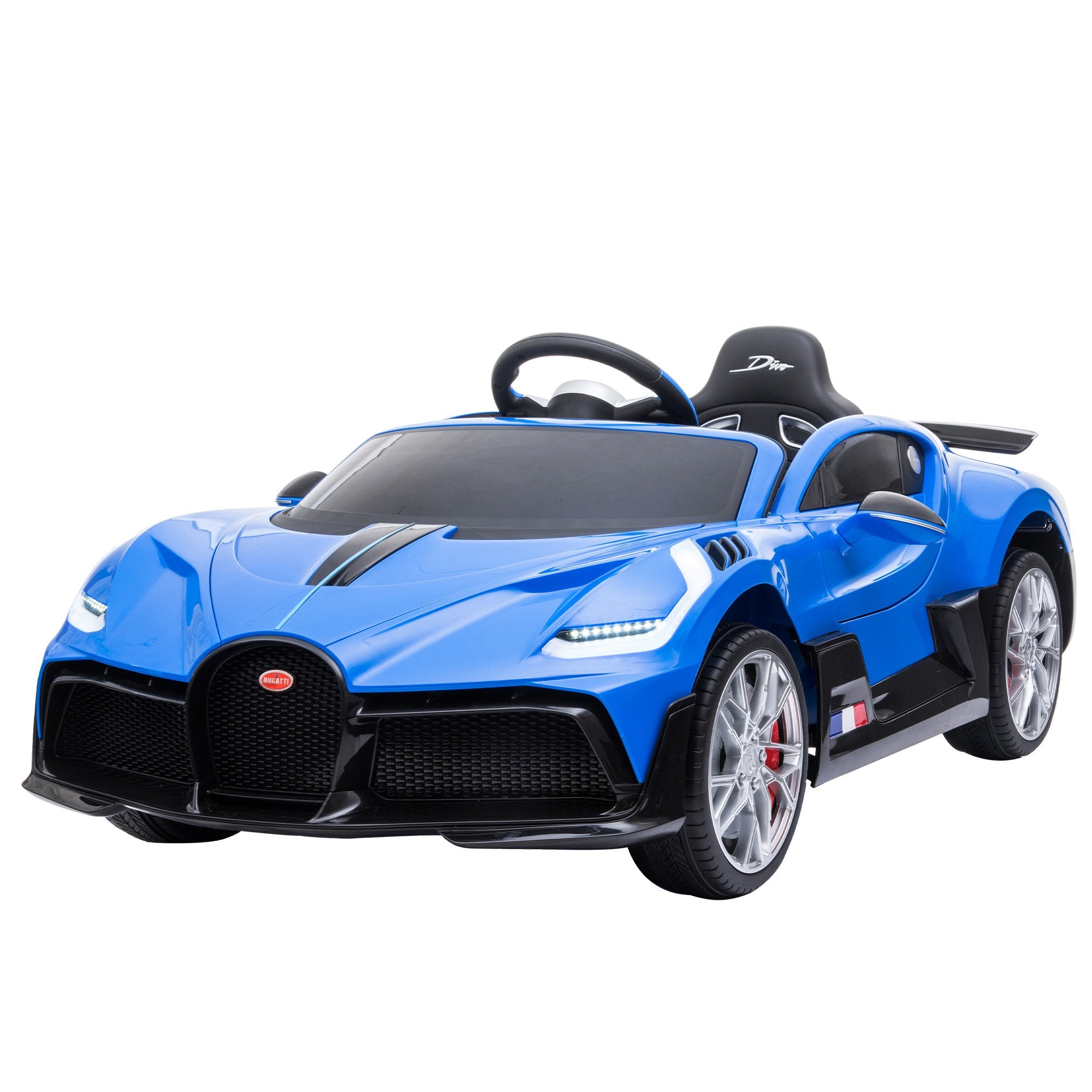 Kahuna Licensed Bugatti Divo Kids Electric Ride On Car - Blue Main image