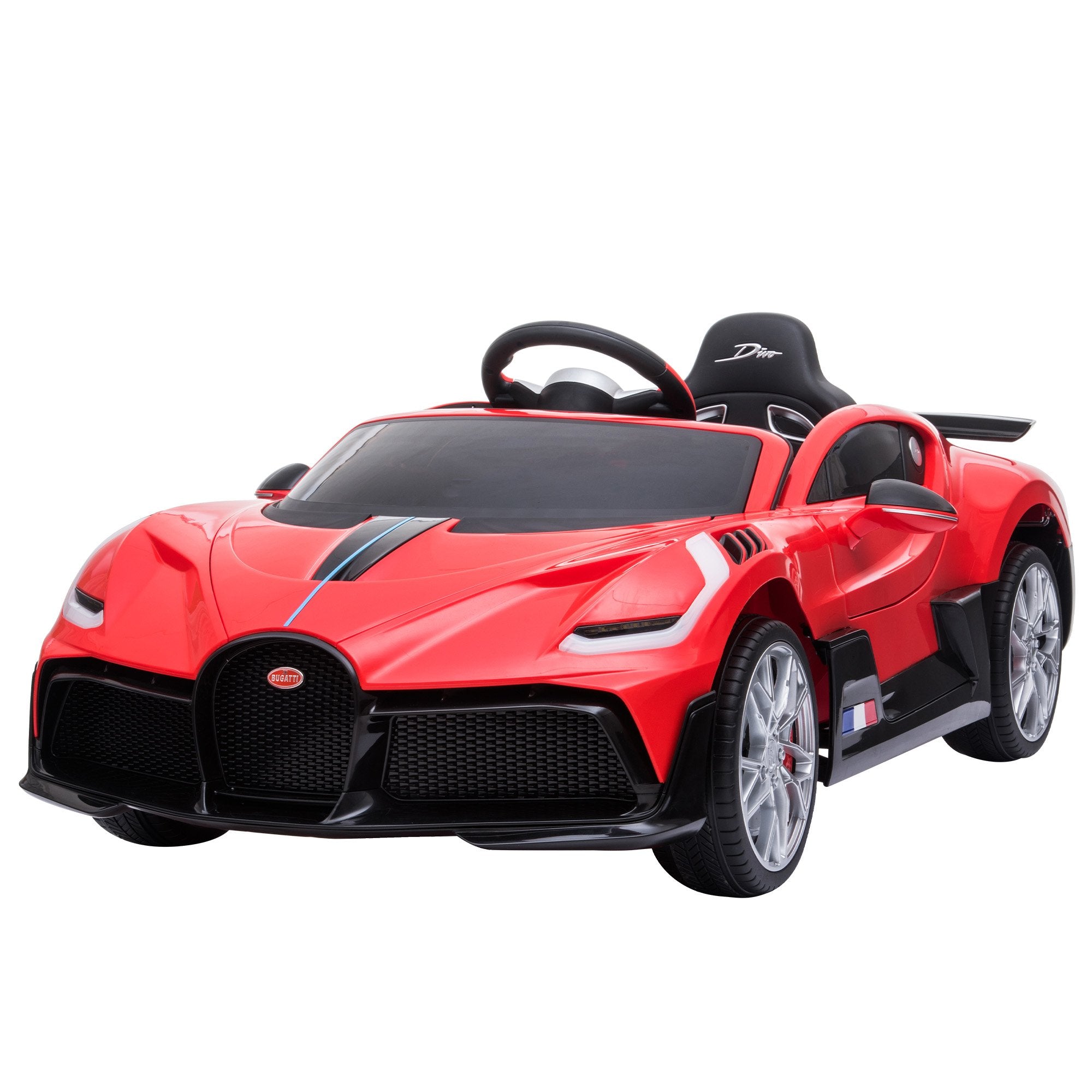 Kahuna Licensed Bugatti Divo Kids Electric Ride On Car - Red Main image