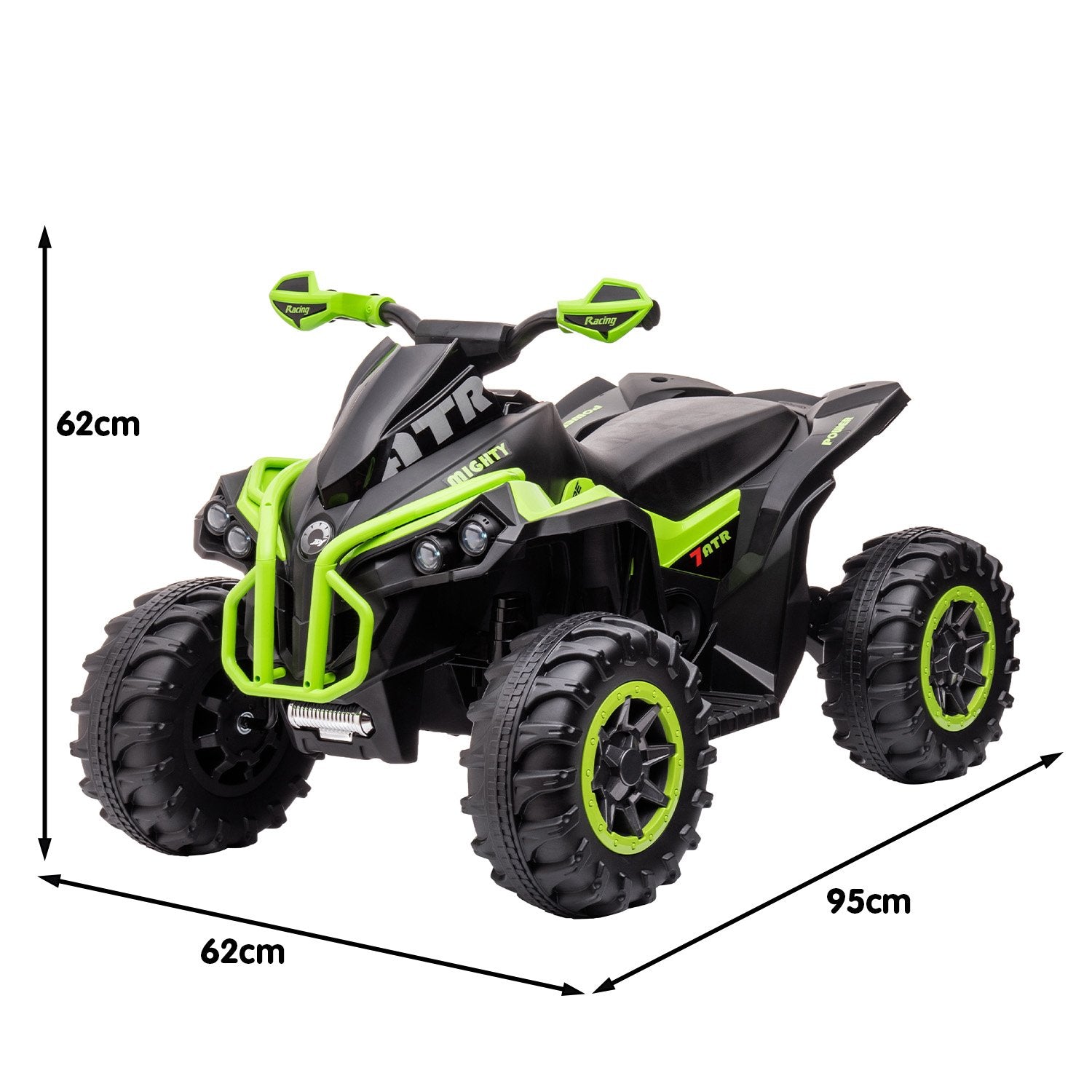 Kahuna GTS99 Kids Electric Ride On Quad Bike Toy ATV 50W - Green Secondary image