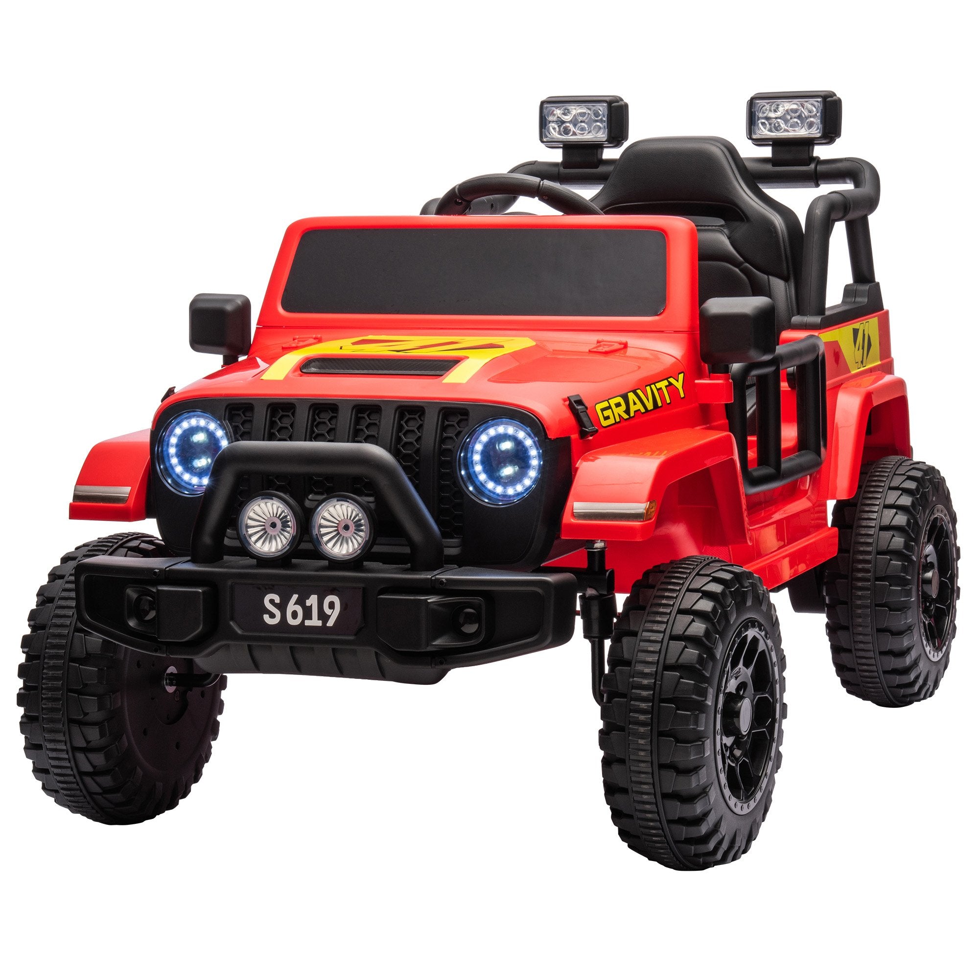 Kahuna S619 Gravity Kids Electric Ride On Car - Red Main image
