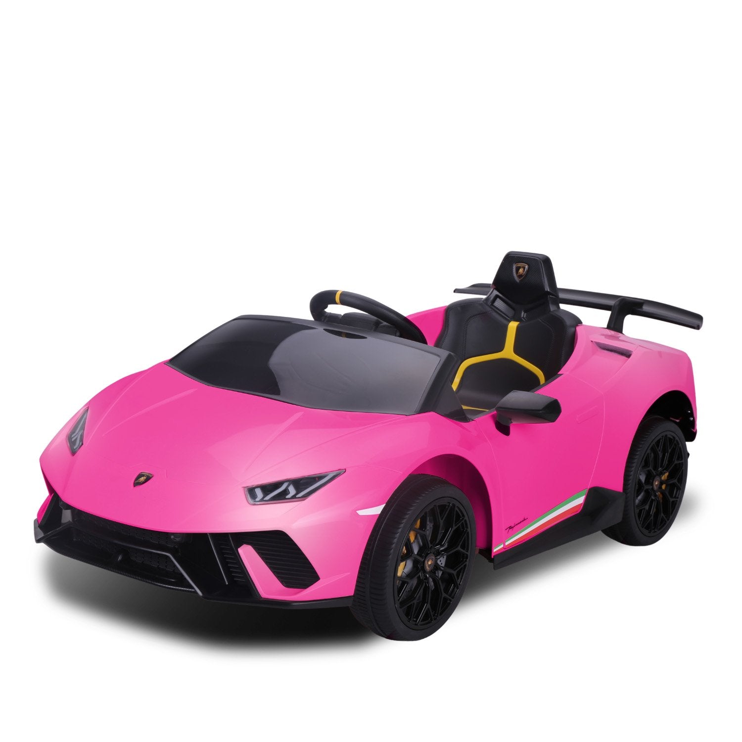 Kahuna Lamborghini Performante Kids Electric Ride On Car Remote Control by Kahuna - Pink Main image