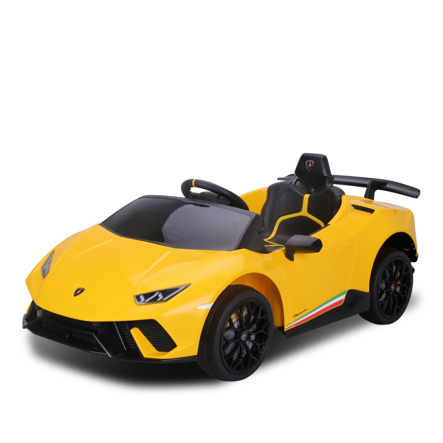Kahuna Lamborghini Performante Kids Electric Ride On Car Remote Control - Yellow Main image
