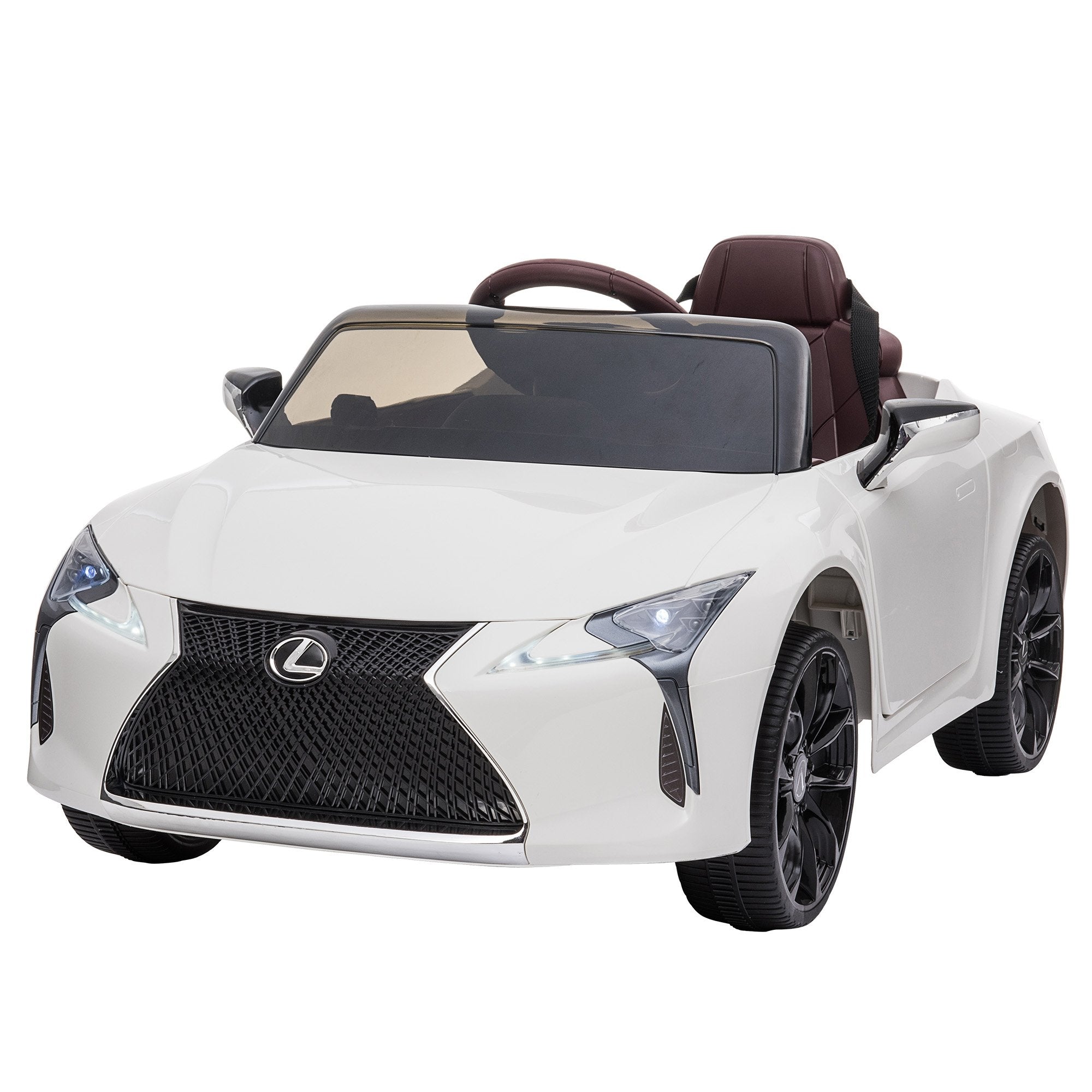 Kahuna Licensed Lexus Lc 500 Kids Electric Ride On Car - White Main image