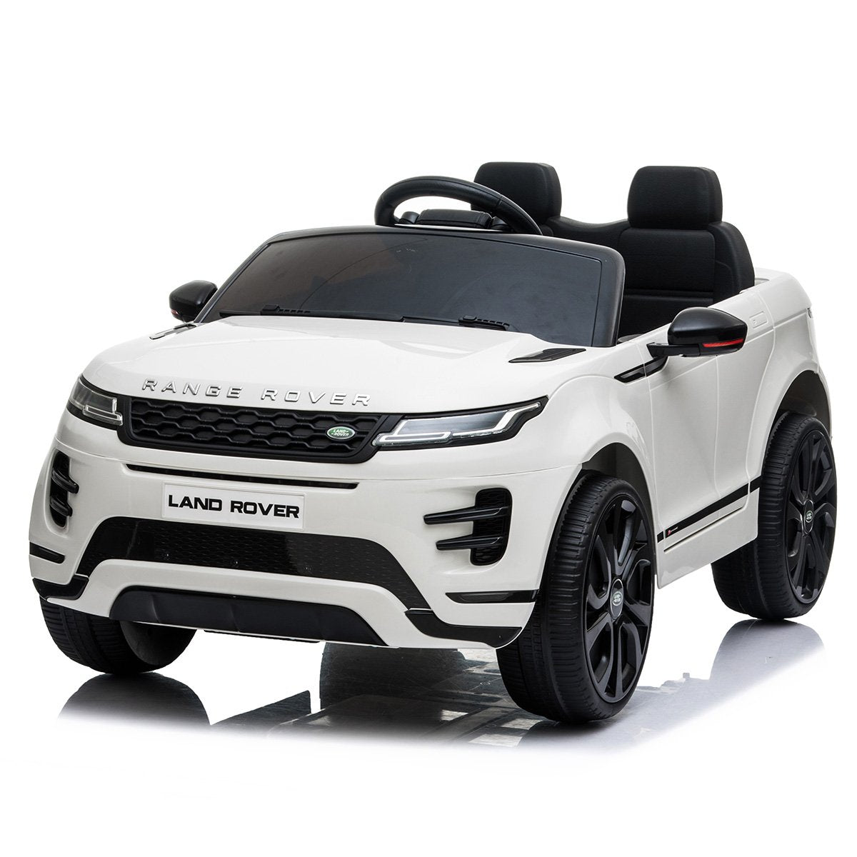 Kahuna Land Rover Licensed Kids Electric Ride On Car Remote Control - White Main image