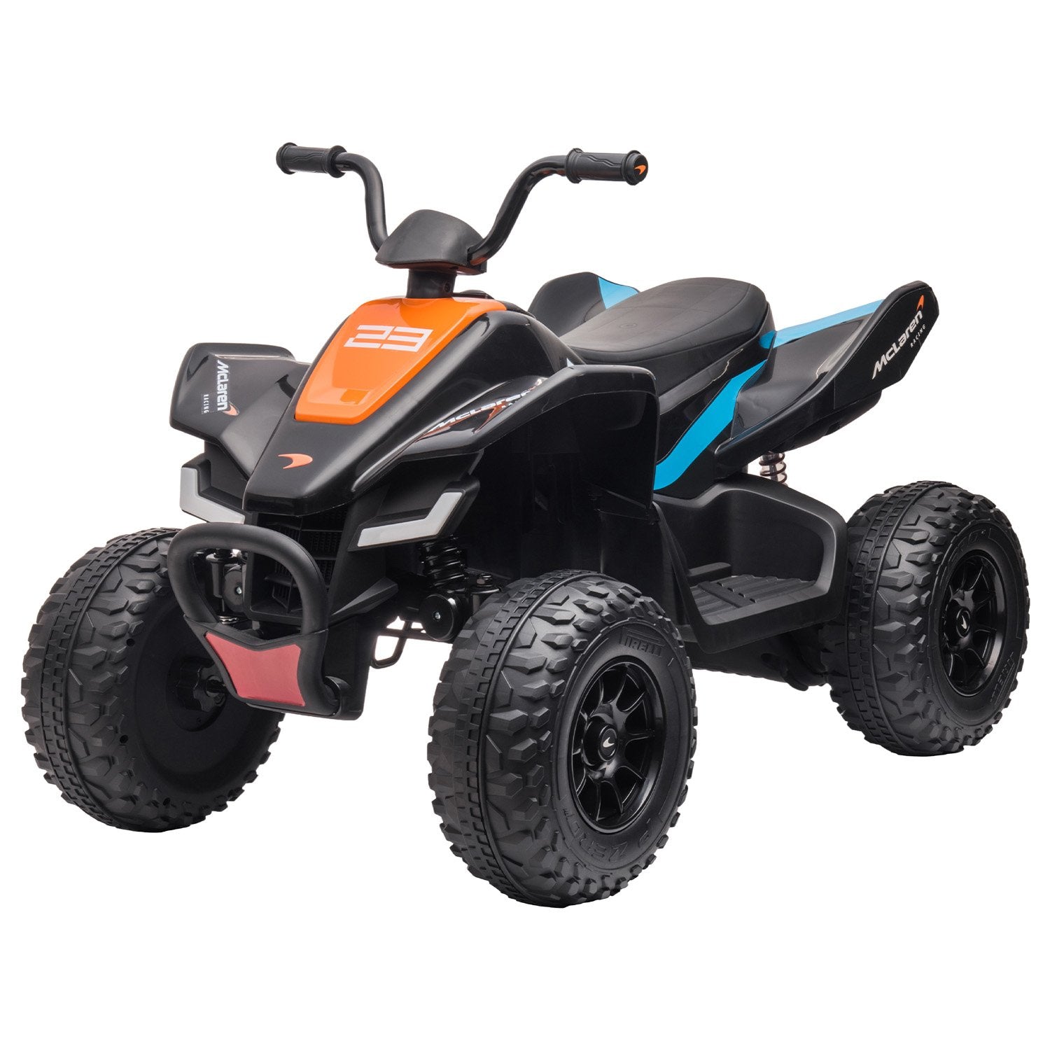 Kahuna MCL35 McLaren Toy Ride On Electric Quad Bike - Black Main image