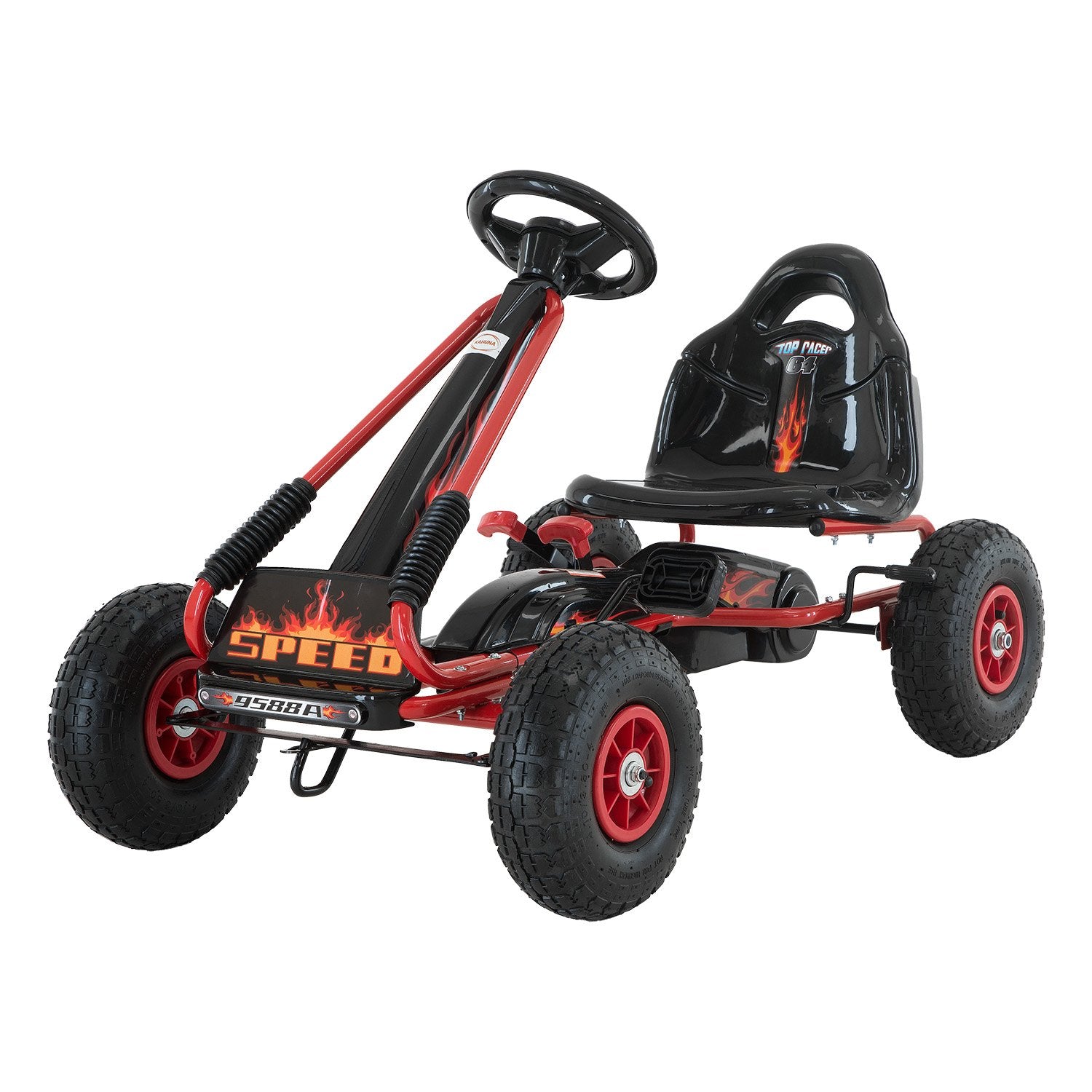 Kahuna G95 Kids Ride On Pedal-Powered Go Kart  - Red Main image