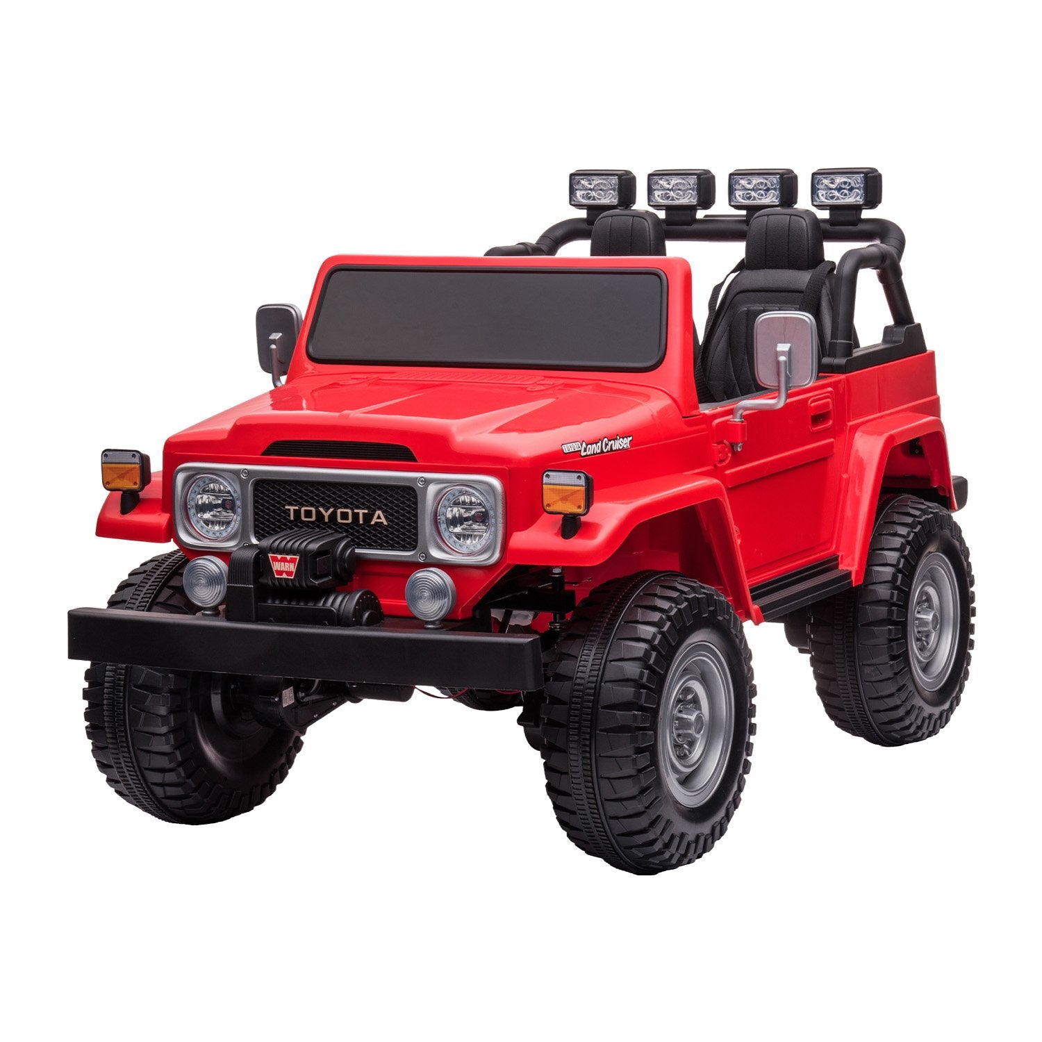Kahuna Licensed Toyota FJ-40 Electric Kids Ride On Car by Kahuna - Red Main image