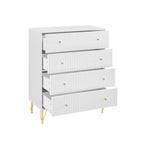 Sarantino Rocco Chest Of Drawers - White
