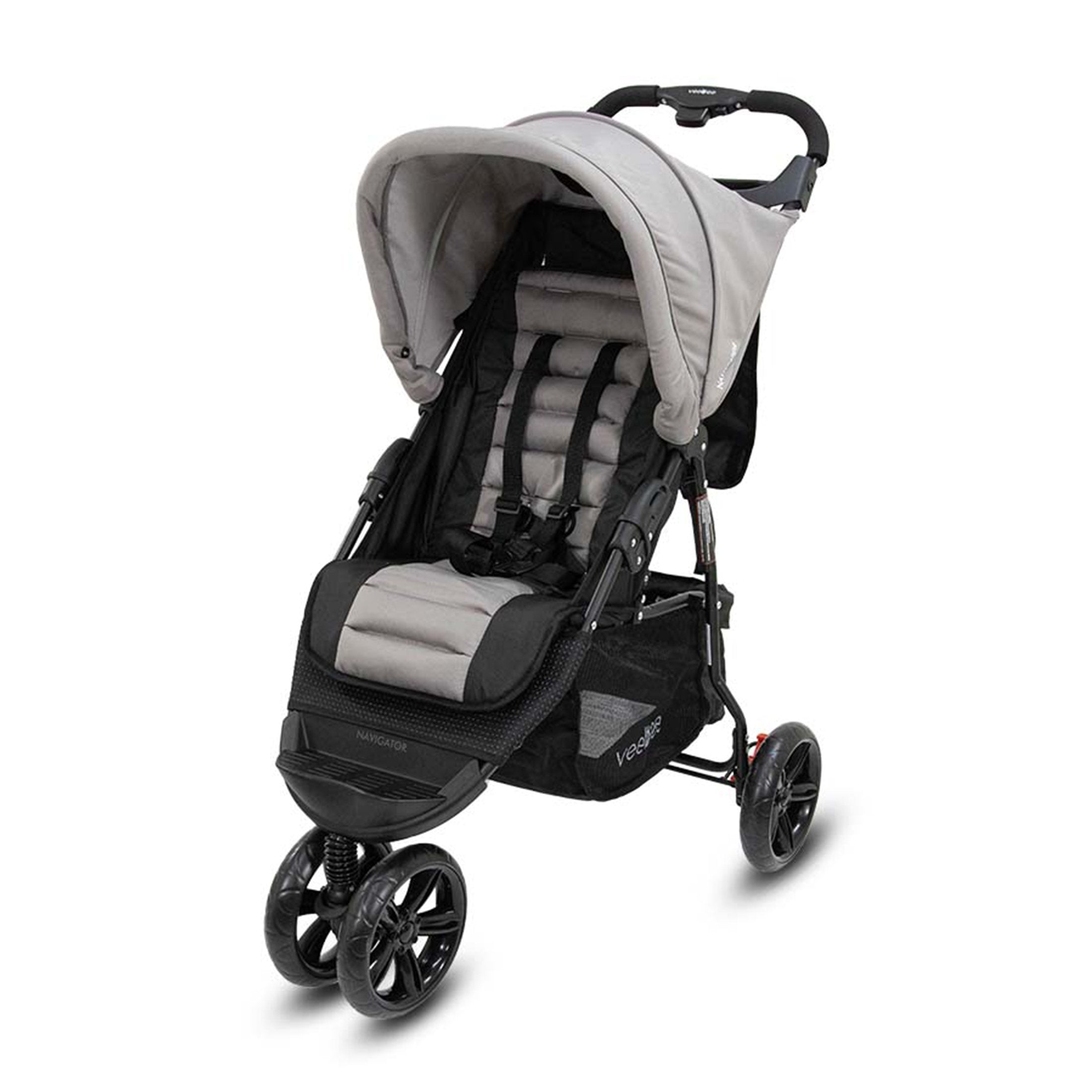 Veebee Navigator Stroller 3-wheel Pram For Newborns To Toddlers - Fauna Secondary image