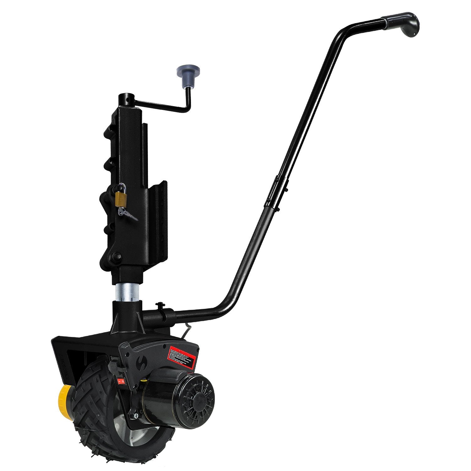 Mini Mover Gen3 12V 550W Electric Motorised Jockey Wheel - Black Main image