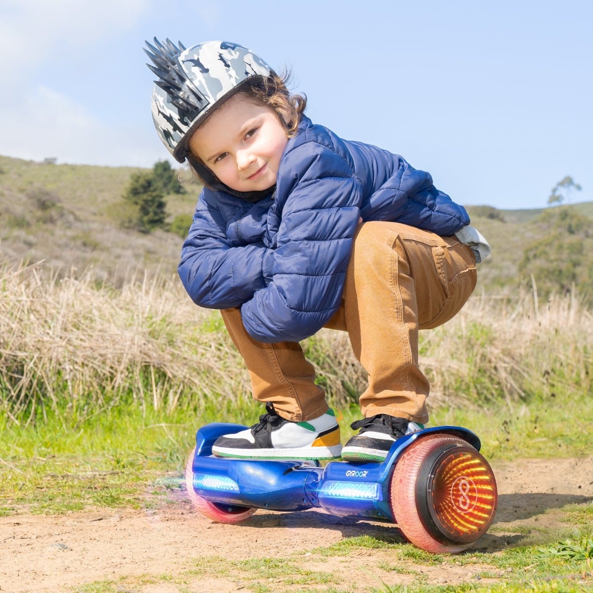 Gyroor G11 6.5 inch Hoverboard with Bluetooth Speaker and LED Lights Self Balancing Electric Scooter Hoverboard Skateboard Main image