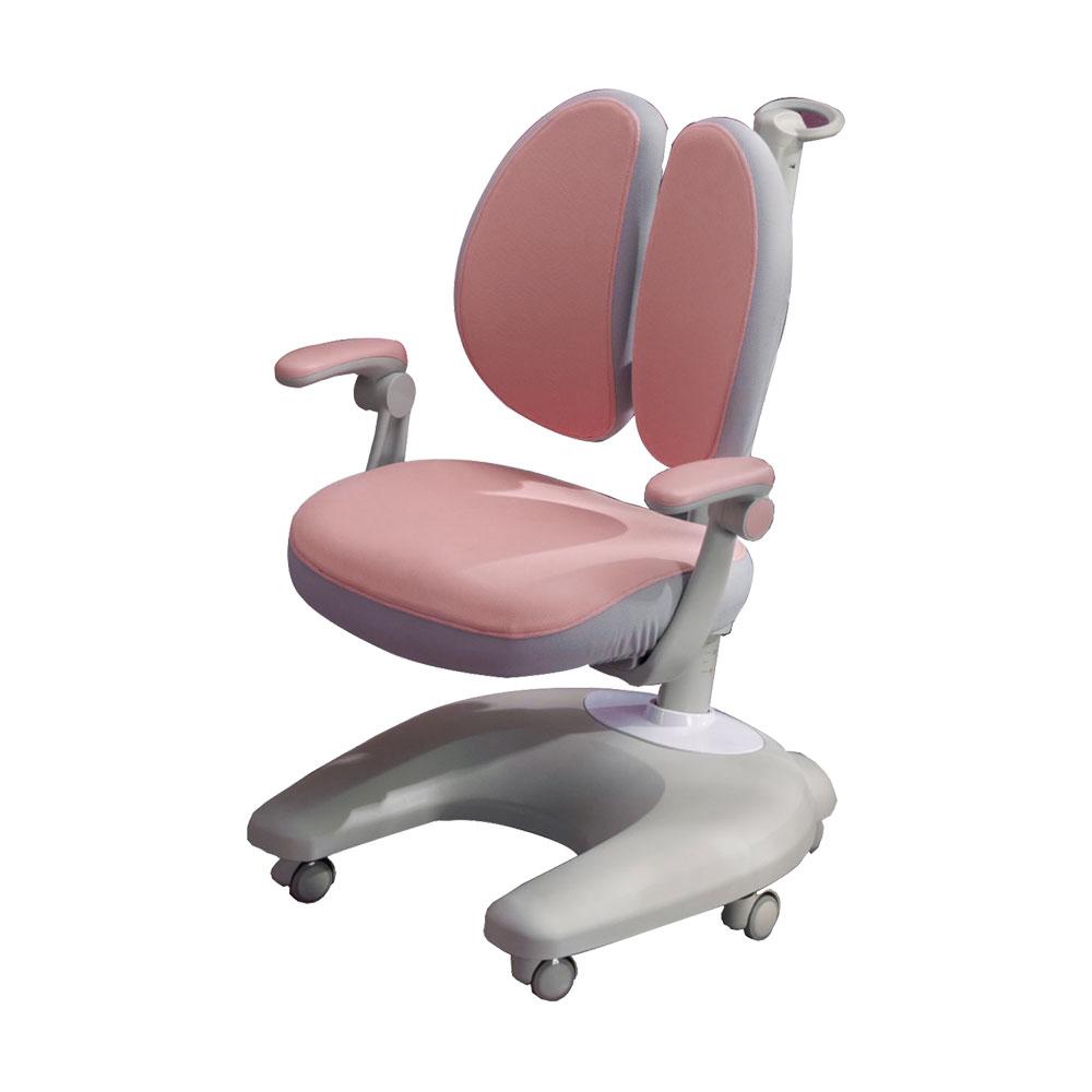 Height Adjustable Children Kids Ergonomic Study Desk Chair Set 120cm Pink AU Main image