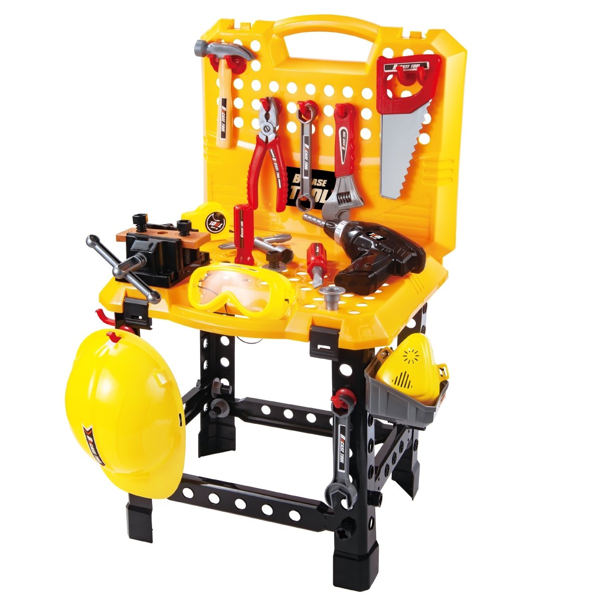 Toy Power Workbench, Kids Power Tool Bench Construction Set with Tools and Electric Drill Main image