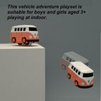 Racing Rail Car Model Educational Toy Adventure Mechanical Interactive Train