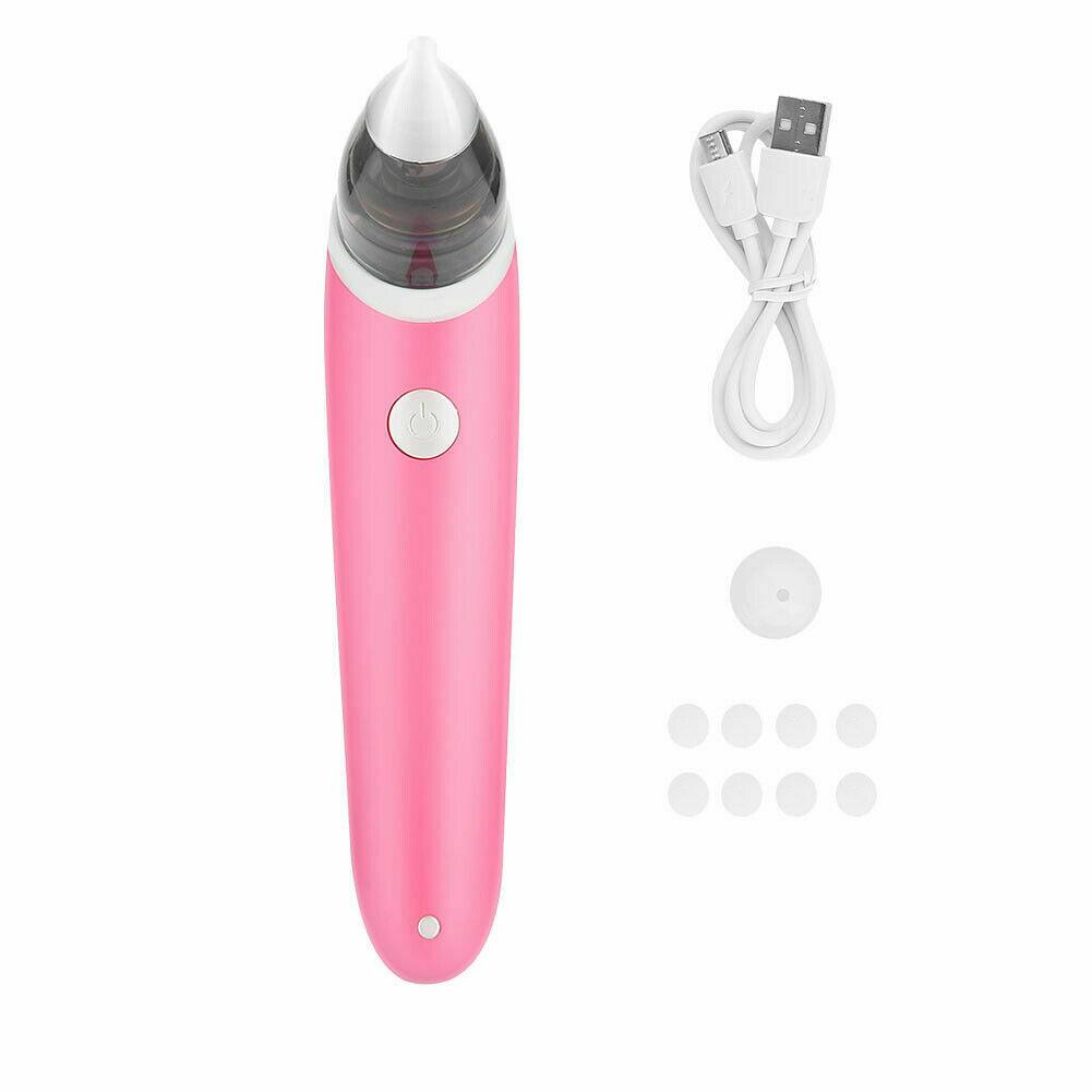 Baby Nasal Aspirator Electric Safe Hygienic Nose Cleaner Snot Sucker For baby (Red) Main image
