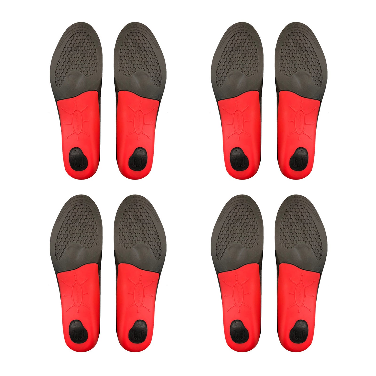 4X Pair Full Whole Insoles Shoe Inserts M Size Arch Support Foot Pads Main image