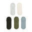 5X Small Daily No Show Socks - MULTI COLOUR	5X Rexy Daily No Show Ankle Socks Small Non-Slip Breath