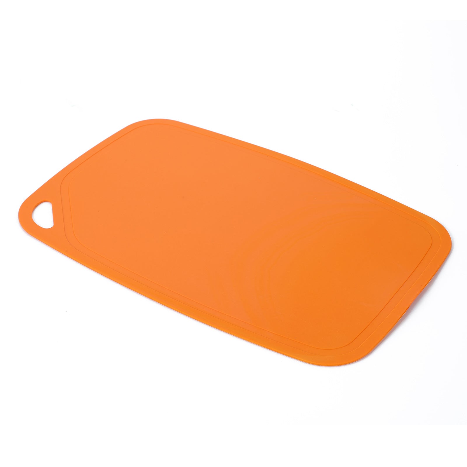TPU Chopping Board Antibacterial Cutting Board Baby Food Grade ORANGE Main image