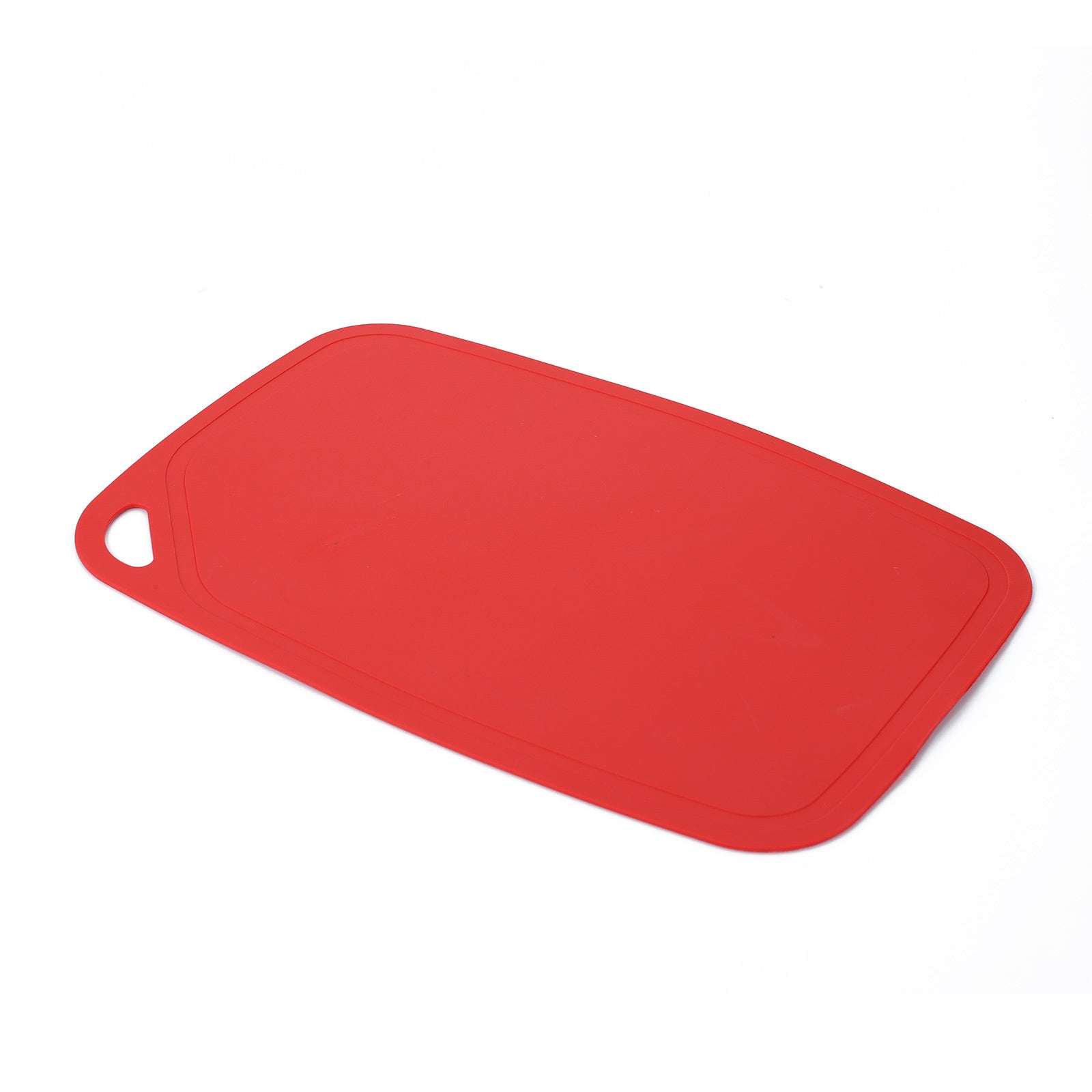 TPU Chopping Board Antibacterial Cutting Board Baby Food Grade RED Main image