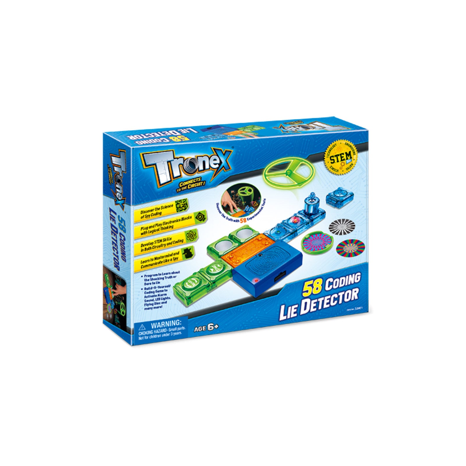 Tronex 58 Coding Lie Detector STEM Toy Build Your Own Learning Kit Main image