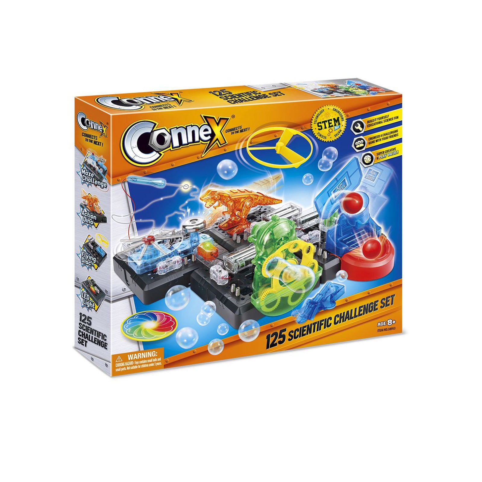 Connex 125 Scientific Challenge Set STEM Toy Build Your Own Learning Kit Main image