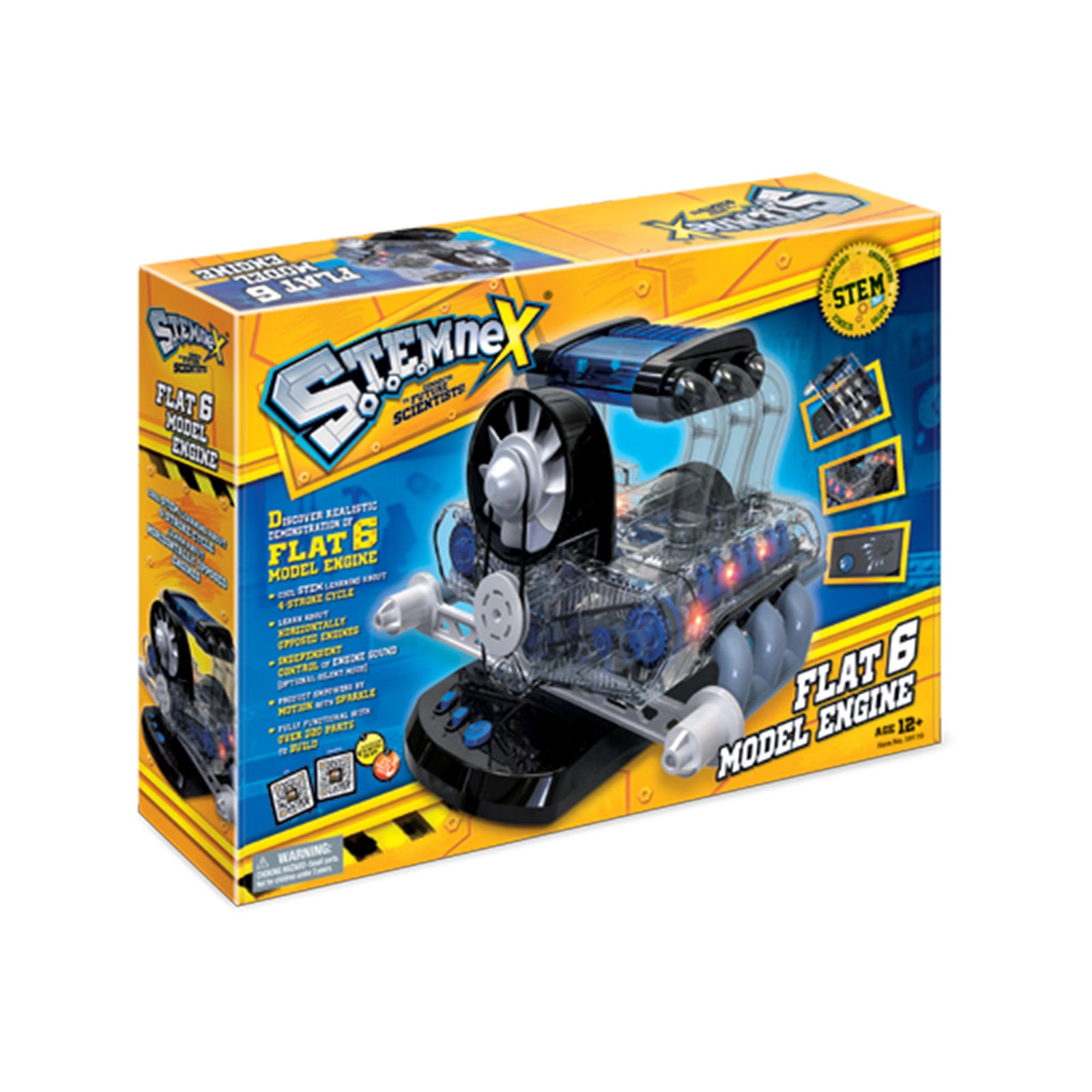 Stemnex Flat 6 Model Engine STEM Toy Build Your Own Learning Kit Main image