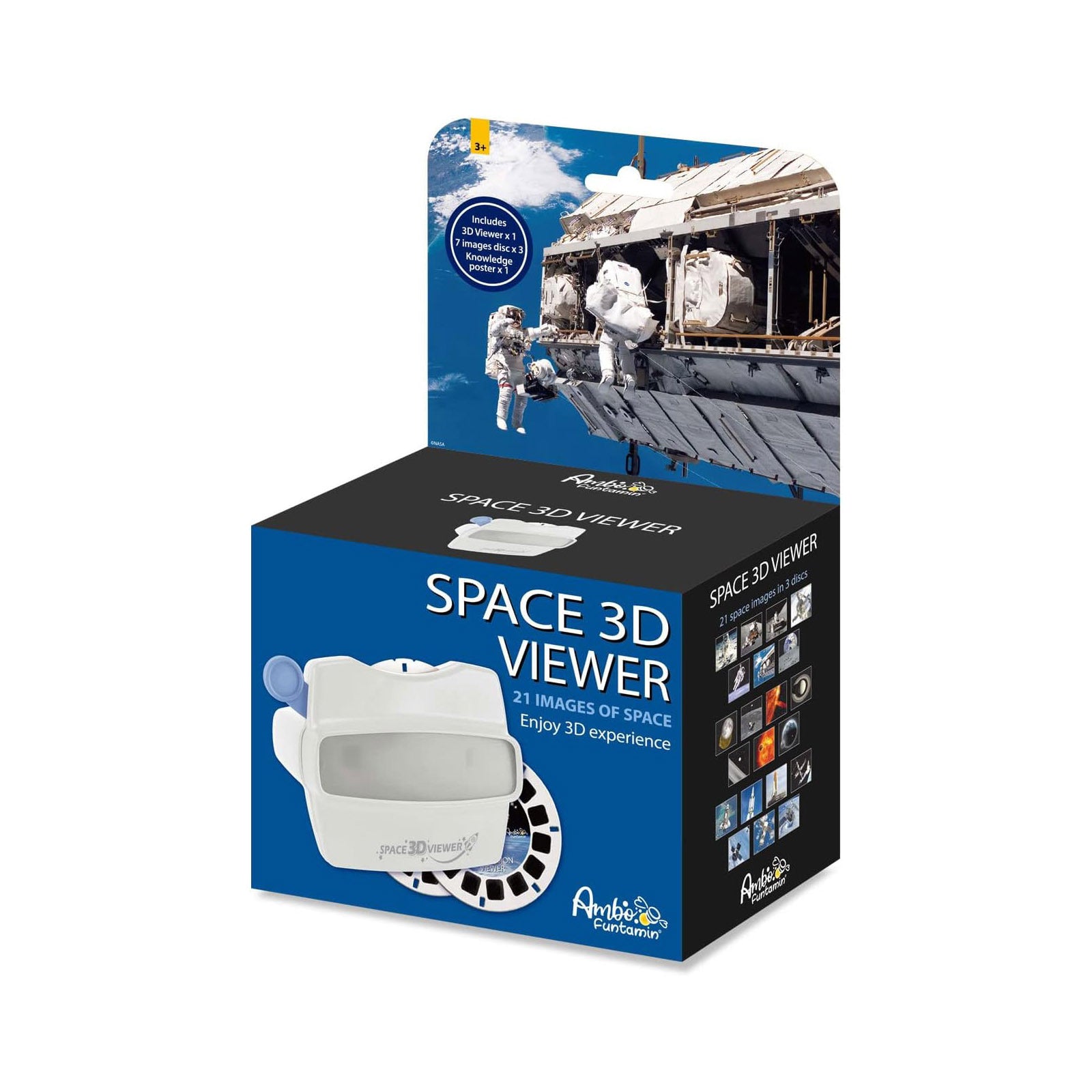 Space 3D Viewer Explore Universe Moon - Kids STEAM Learning Toy Main image