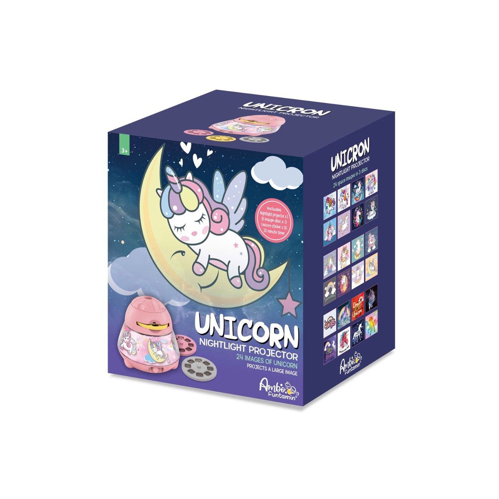 Unicorn Dreamy Sky Night Light Projector - Kids STEAM Toy Main image