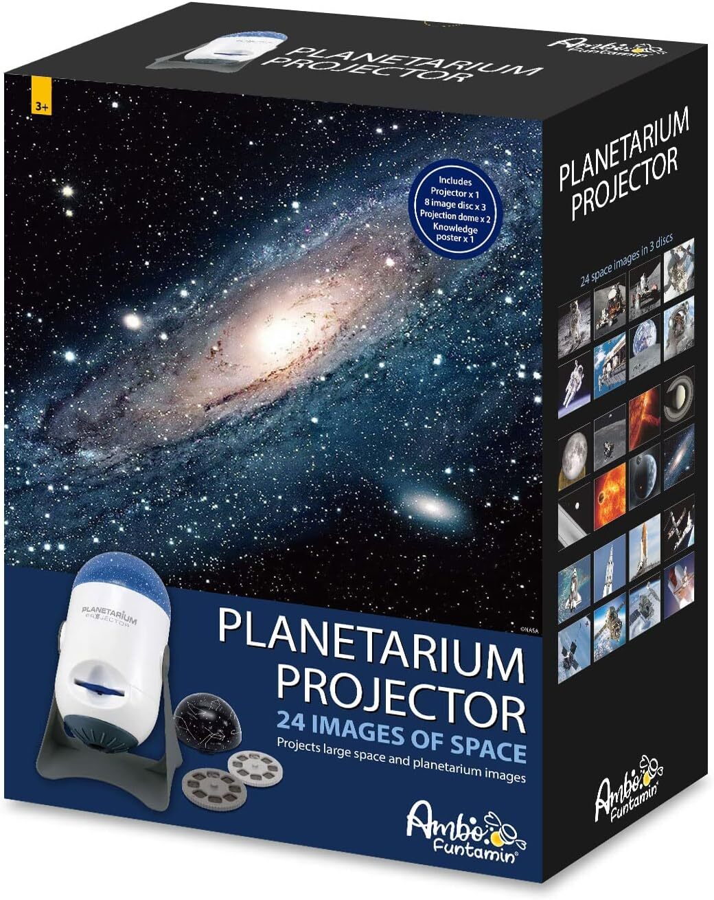 Planetarium Dome Projector - STEM Toy Space Planet Zodiac Moon Galaxy Night Lights Main image