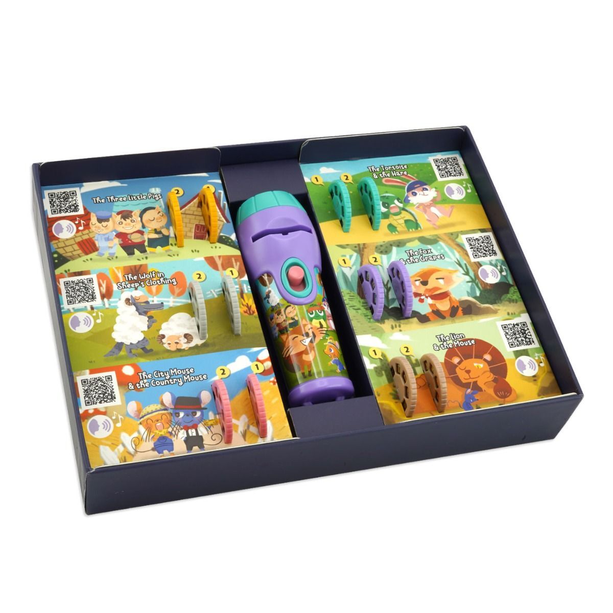 Storytelling Torch Projector 6 Stories Gift Set - Audio Kids Learning STEM Toy Main image