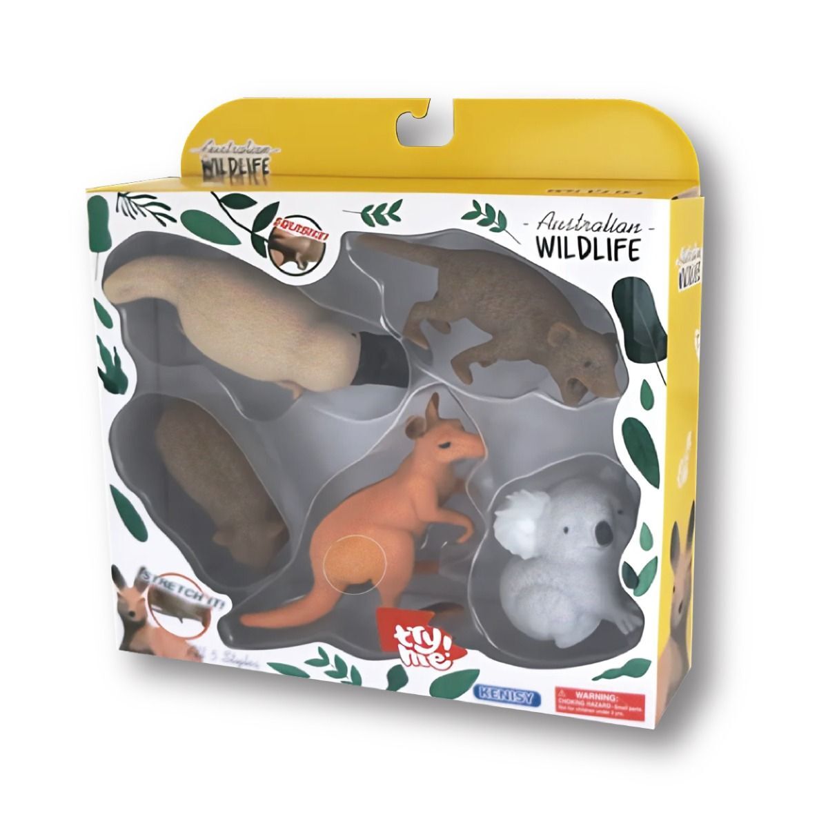 Stretchy Squishy Australian Wildlife Gift Set - Sensory Stimulation Animal Toys Main image