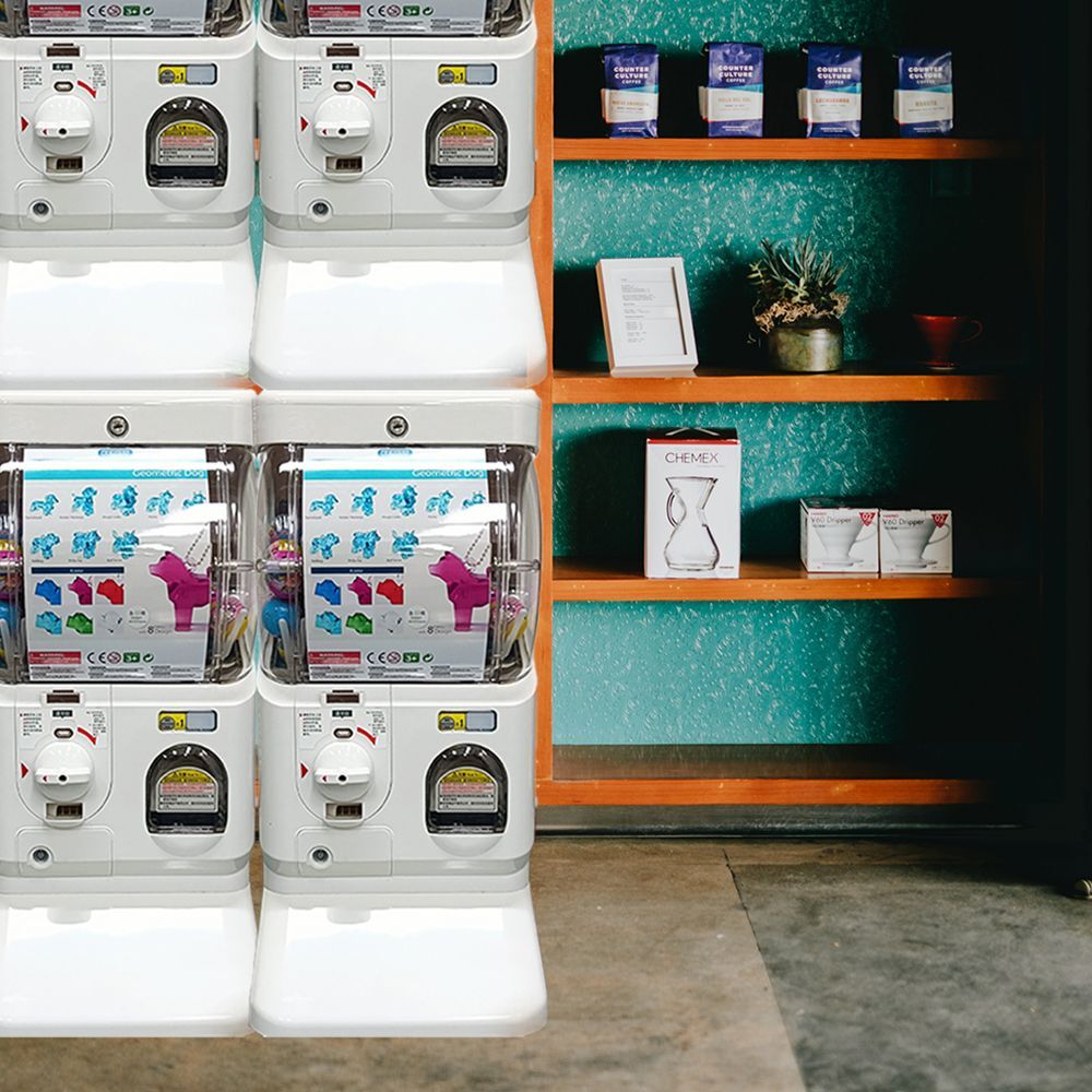 Gachapon Capsule Toy Vending Machine Collectible Gacha Dispenser WHITE Secondary image