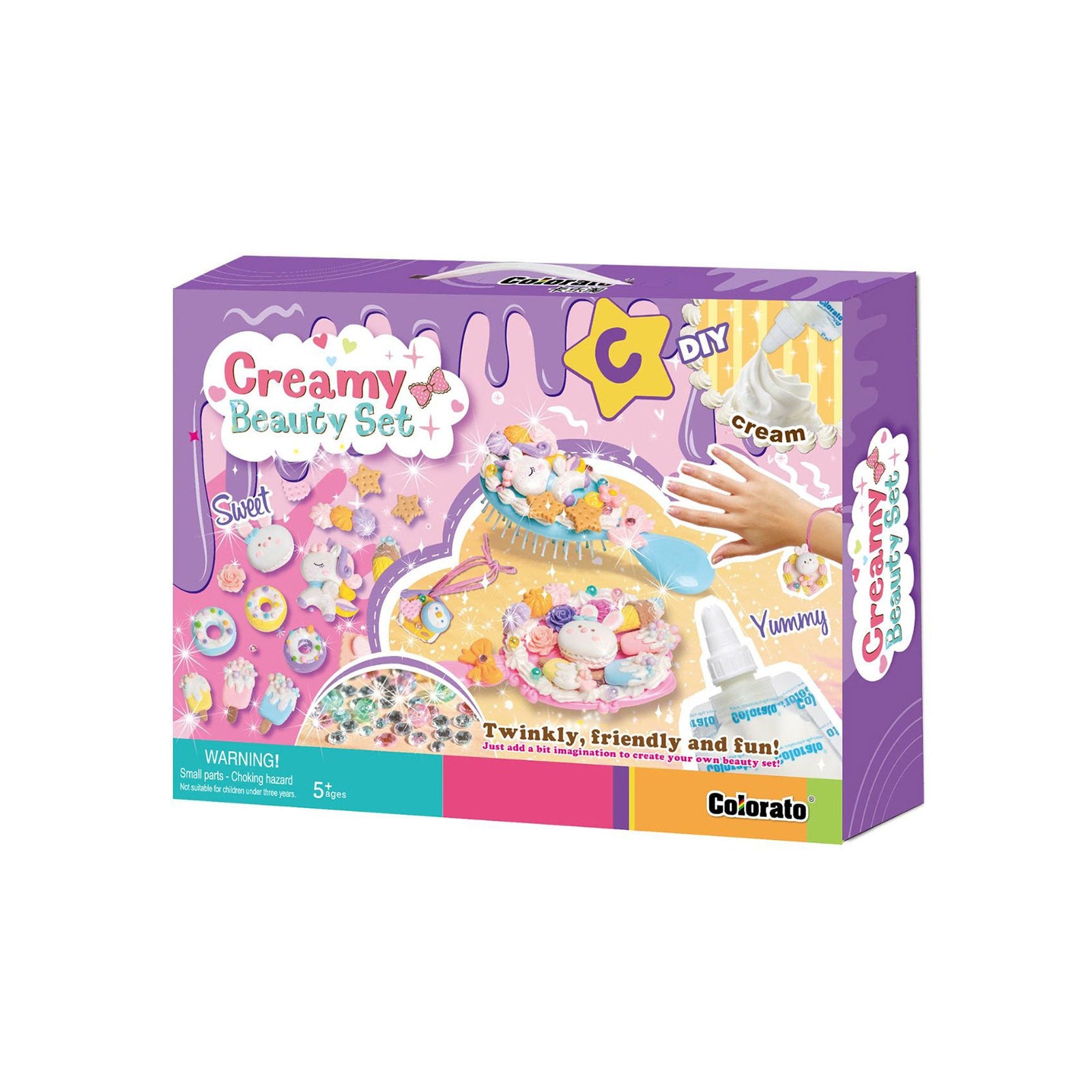 Colorato Creamy Beauty Set - Super Clay and Charms DIY Craft Kit for Kids Main image