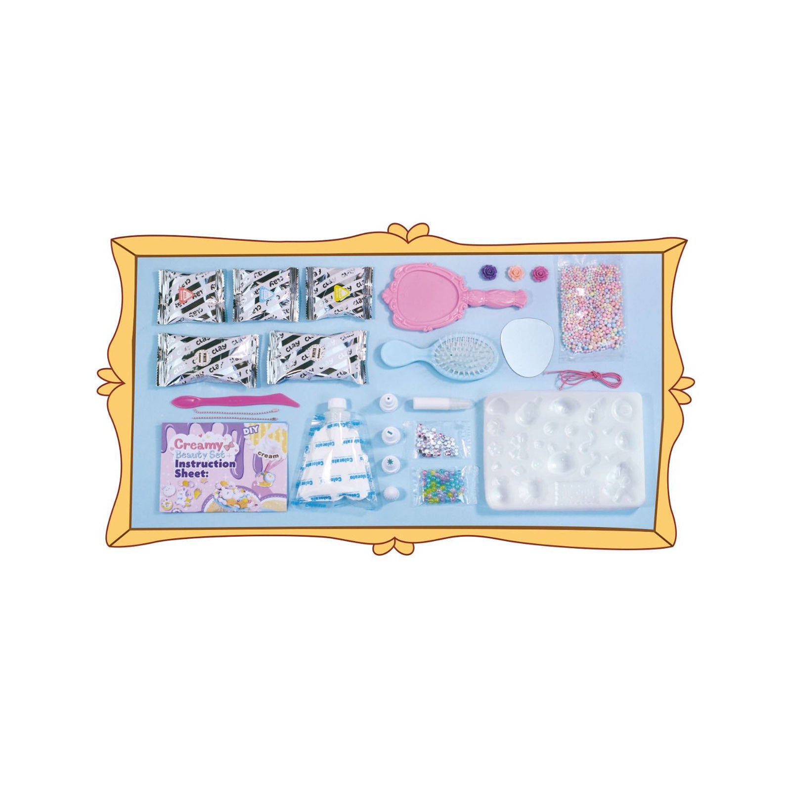 Colorato Creamy Beauty Set - Super Clay and Charms DIY Craft Kit for Kids Secondary image