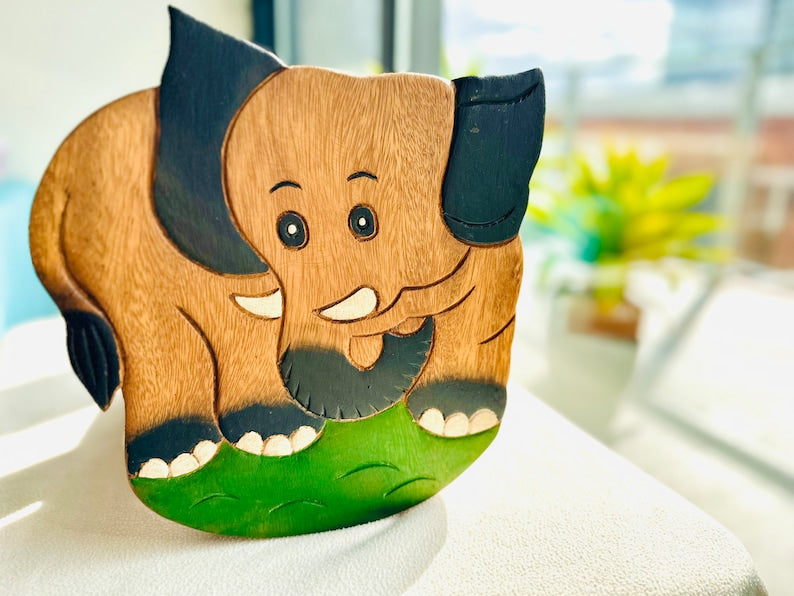 Kids Furniture stool chair elephant theme Main image
