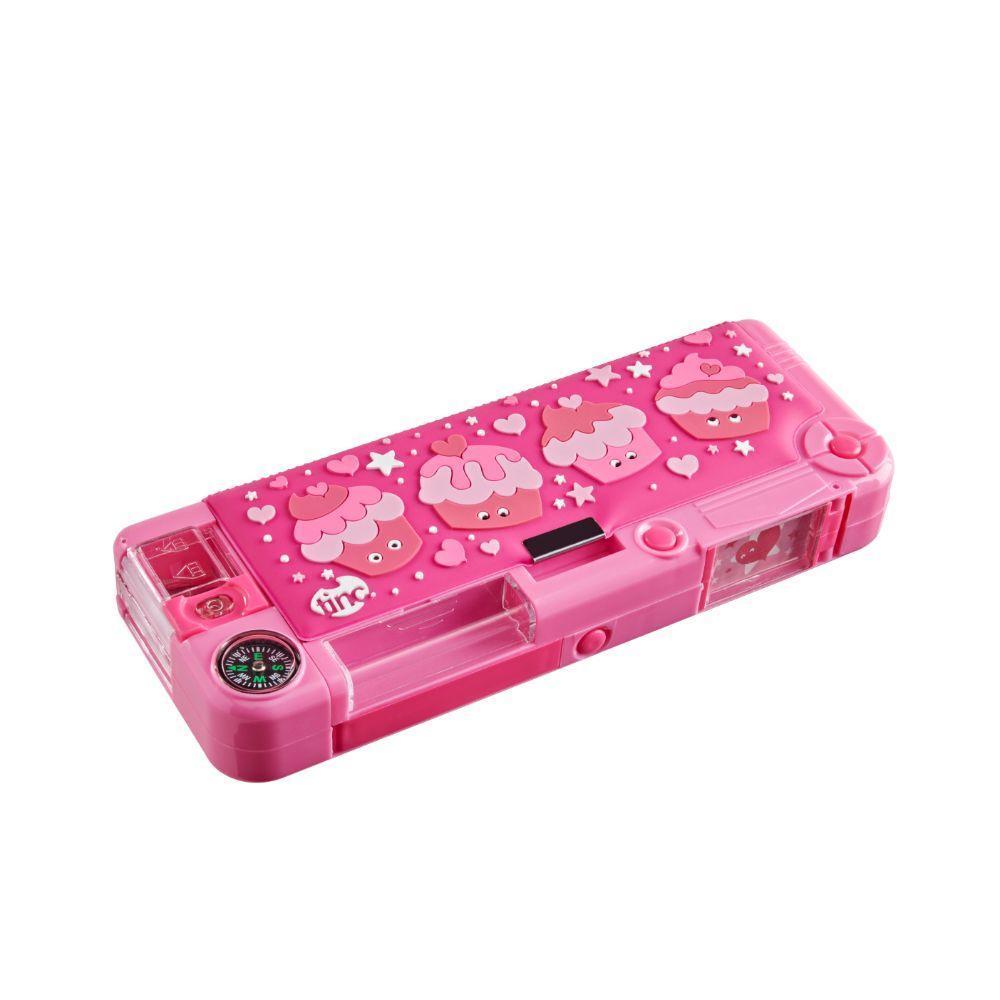 Tinc Mallo Filled Compartment Pencil Case (Pink) Secondary image