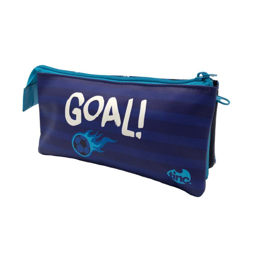 Tinc Football Tri-Compartment Pencil Case Secondary image