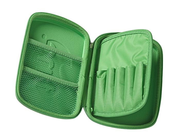Tinc Hard Top Pencil Case - Green Secondary image